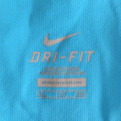 Nike Dri-Fit Miler Light Blue Mesh Running Tank-Top Size XXL