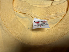 Mitch Hedberg signed T-shirt, never worn, size large, one of a kind. Yellow