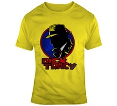 Dick Tracy Comic Hero Movie Vintage Design Fan Request T Shirt T Shirt