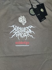 Darc Sport Mori Rose Distressed Grunge Tee In Mojave Brown Size M