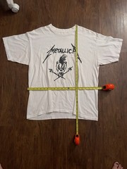 DESC Oneita Metallica Graphic Print T-Shirt Men’s 2XL