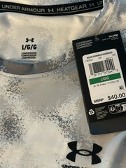 UNDER ARMOUR MEN’S HEAT GEAR L COMPRESSION FIT SHORT SLEEVE SHIRT NEW 1383321