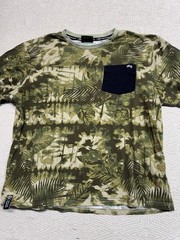 LRG Lifted Research Group LRG Camo Print T-Shirt Size M Front Pocket
