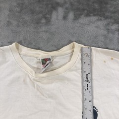 Vintage Hang Ten Shirt Mens XL White Fruit Of The Loom Beer 1999 Tee