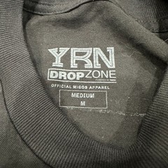 YRN Migos Drop Zone Official Apparel Black Graphic T Shirt Mens Medium