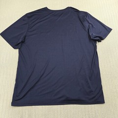 Champion US Navy Shirt Men 2XL XXL Blue Short Sleeve Graphic Performance Stretch