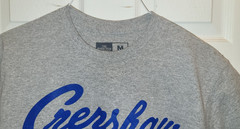 The Marathon Clothing Co. Crenshaw T Shirt Gray & Blue – Men’s Medium