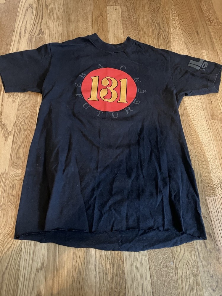 Vintage 1990 ILM Industrial Light & Magic Back to the Future 131 Shirt Black
