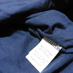 Johnnie-O Men’s XL Coastal Way Crewneck T-Shirt Navy Blue LS Graphic Print