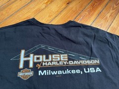 Vintage House of Harley Davidson 105th Anniversary T Shirt Milwaukee Men XL 2001