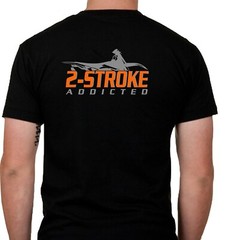 2 STROKE motor t shirt mx motorcycle moto motocross dirt ktm yz 250 tshirt – hoo