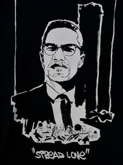 Life Love Shirts Malcolm X Spread Love Long Sleeve T-Shirt XL
