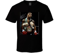 Mike Tyson 3 Belts Cool Retro Boxer Fan T Shirt