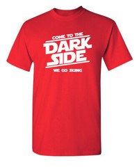 The Dark Skiing Sarcastic Humor Novelty Super Soft Ring Spun Funny T Shirt