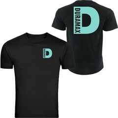 Duramax Big D Design T-Shirt Unisex Black Color Front & Back S – 5XL