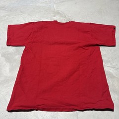 Vintage 80s Disney Mickey Mouse T-Shirt SZ L Genus Red Made in USA Graphic