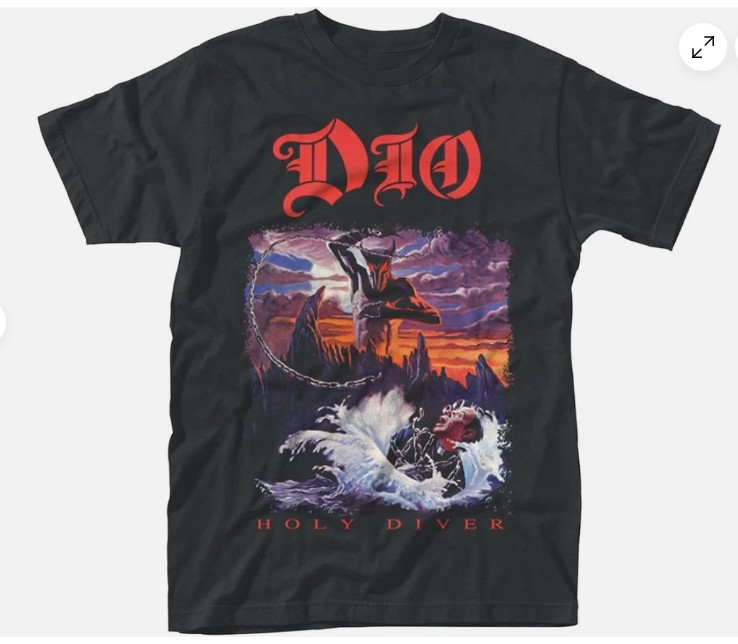 Dio Ronnie James Dio Holy Diver Tour Gift For Fan S to 5XL T-shirt