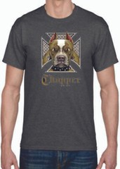Adult DryBlend® T-Shirt – ( CHOPPER – BIKER / CHOPPER / PIT BULL)