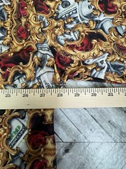 Drill Clothing Mens Baroque Gold Money T Shirt 3XL 4XL 5XL Big Urban