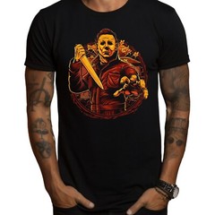 Michael Myers Horror Movie T-Shirt Black S-3XL Halloween