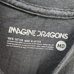 IMAGINE DRAGONS T Shirt Medium Cherub Angel Mercury Tour 2022 *pin