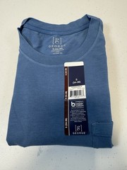 Men’s Shirts, (New w/tags), George Short Sleeve Crew Neck Pocket Tee S (34-36)