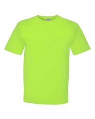 Bayside Unisex USA-Made Midweight Pocket T-Shirt – 5070