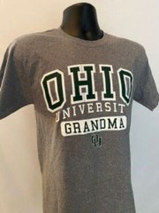 OU Grandma T-Shirt Ohio University Bobcat Grandma Small New with Tag
