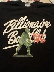 BILLIONAIRE BOYS CLUB BB Army Universe M Toy Soldier Black T-Shirt Pharrell