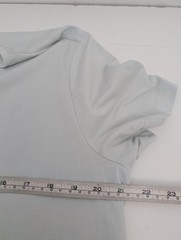 H&M Coolmax Slim Fit T Shirt Light Grey Size L Cotton Polyester Elastane Used