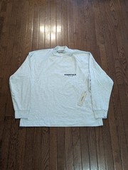 BNWT Fear of God Essentials Light Oatmeal Long Sleeve Shirt – Size S