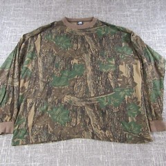 Ace Sportswear Camo Shirt Mens 2XL “Made in the USA” Hunting Camping Casual