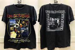 Rare Dream Theater Band Tour Black 2sides T-Shirt S to 5XL NZ736