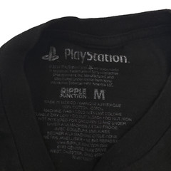 Sony PlayStation Logo T-Shirt Gaming Short Sleeve Crewneck Graphic Tee Size M