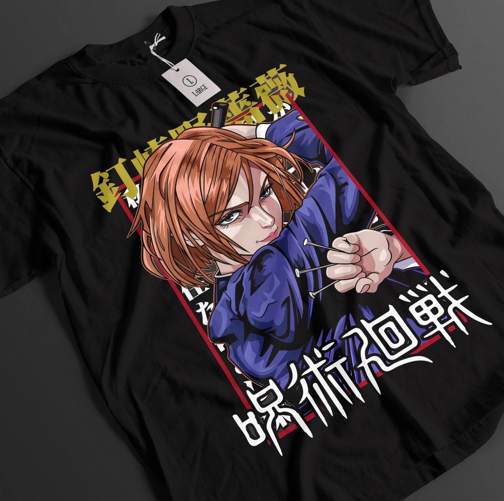Ujutsu Kaisen Nobara Kugisaki Realistic Bunny T-Shirt Size S-5XL