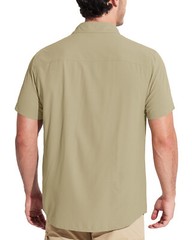UPF 50+ Sun Shirt Quick Dry Cool Hiking Shirt Short Sleeve Outdoor Casual Work T