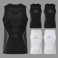 Mans Compression Tank Top Men Gym Shirt Sleeveless Quick Dry Sportswear Male Fit