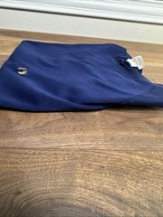 Vintage 70s HANG TEN Sz L Single Stitch Tee Shirt Large Dark Blue Surfer Skater