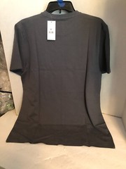 T-Shirt Short Sleeves Gray New Look Size Medium