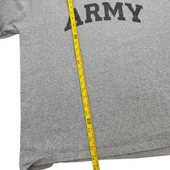 Vintage Army West Point 90’s T-Shirt Mens XL Gray USA Made Military Rayon