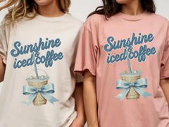 Comfort Tee Iced Coffee Sunshine
