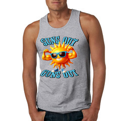 Suns Out A Perfect Beach Body Or Not Tank Top
