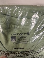 Carhartt Long Sleeve Men Large K231 Green