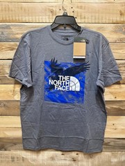 The North Face Men’s Short Sleeve Americana Tee – TNF Medium Grey, Q2(D27T)
