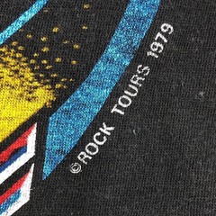 Styx 1979 The Grand Decathlon North American Tour tshirt 70s 1970s vintage