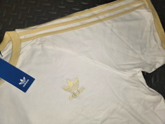 NEW MENS ADIDAS ORIGINALS CALIFORNIA 3 STRIPES SHIRT ~SIZE MEDIUM #KA5601 RARE!
