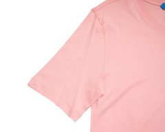 Kired by Kiton NWT $295 Pink Crepe Cotton Short Sleeve Slim T-Shirt M (50 IT)