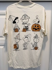 Men’s Peanuts Halloween T-Shirt – Ivory (XL)