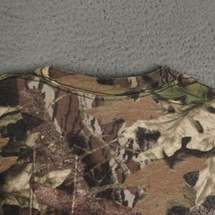 Vintage Mossy Oak Camo Shirt Mens Large Brown Long Sleeve Pocket Hunting USA 90s