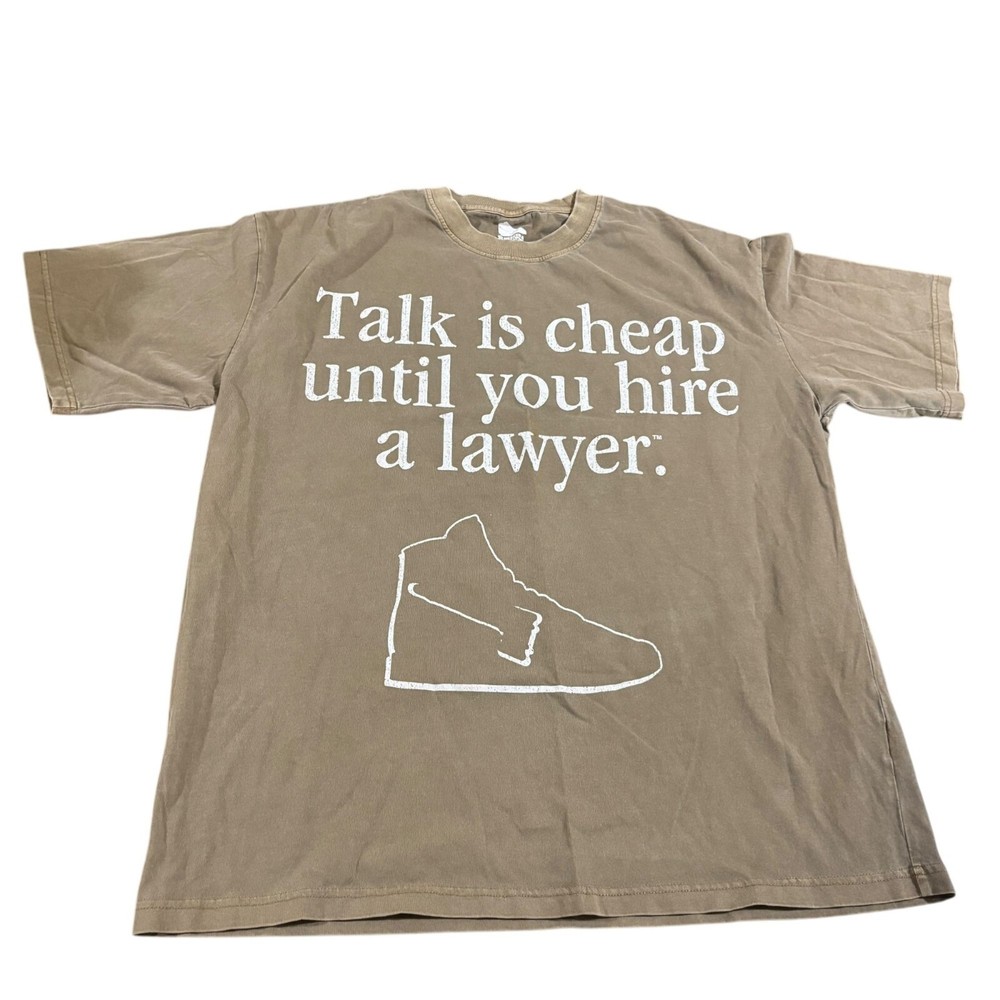 Sneaker and Street Wear Legal Tee Medium Oversized